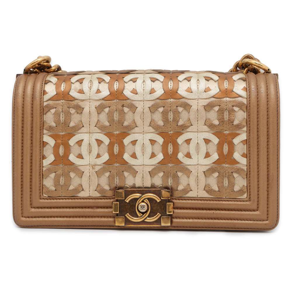 Chanel Chain Shoulder Bag Boy Chanel Coco Mark Dubai Limited